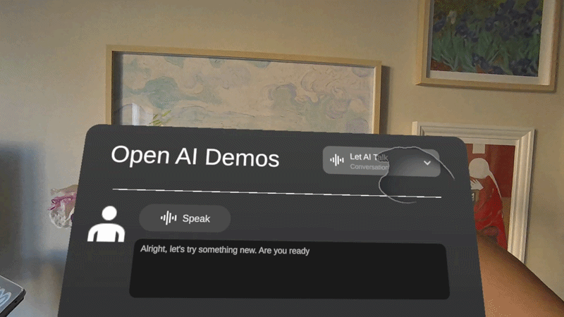 OpenAI Demo preview